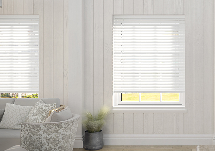 Ecowood, Frost White Fine Grain - Venetian Blind - Image 3
